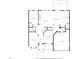 Detailed floor plan of the home's first story with a kitchen and a Gathering room at 701 Prince Dr, Holly Springs, NC 27540