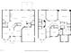 Detailed floor plan showcasing the layout of the two-story home at 701 Prince Dr, Holly Springs, NC 27540