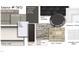 Sample materials for a home's exterior: siding, shake, stone, brick, and color palette at 72 Cultivator Ct, Angier, NC 27501