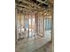 Framing showcasing the electrical and plumbing systems, indicating the build progress with exposed structures at 72 Cultivator Ct, Angier, NC 27501