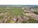 This eye-level shot shows the canopy of trees and coverage over the property at 7214 Southern Trl, Chapel Hill, NC 27516