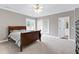 Spacious bedroom with ample closet space and neutral décor at 8724 Ten Ten Rd, Raleigh, NC 27603