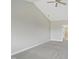 Large bedroom with carpet, a window and a ceiling fan at 1112 Jewel Creek Dr, Cary, NC 27519