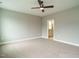 Spacious bedroom featuring a ceiling fan and ensuite bathroom access at 1225 Barreto Drive Dr, Wendell, NC 27591