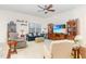 Cozy living room with modern décor and plenty of natural light at 1600 Frog Hollow Way, Wake Forest, NC 27587