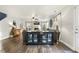 Spacious living room featuring dark wood floors, ceiling fan, and comfortable seating at 201 Timber Meadow Lk, Fuquay Varina, NC 27526