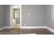 Bathroom featuring a stand up shower with glass doors at 2110 Carolina Mill Rd, Burlington, NC 27217