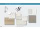 Bathroom finish materials with countertop, tile, flooring, and faucet samples at 2483 Field Poppy Dr # 177, Apex, NC 27502
