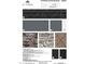 Exterior color package displays the roof shingle, siding, brick, and trim color scheme at 2483 Field Poppy Dr # 177, Apex, NC 27502