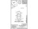Detailed property plot shows dimensions, setbacks, and locations of house on lot at 2483 Field Poppy Dr # 177, Apex, NC 27502