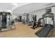 Well-equipped fitness center with a variety of machines, offering a convenient workout space for residents at 301 Fayettville St # 2908, Raleigh, NC 27601