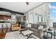 Open-concept living space with kitchen view and ample natural light at 301 Fayettville St # 2908, Raleigh, NC 27601