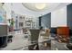 Bright lobby features high ceilings, unique lighting, and comfortable seating at 301 Fayettville St # 2908, Raleigh, NC 27601