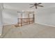 Upstairs hallway featuring neutral walls, a ceiling fan, and access to multiple rooms at 3100 Cynthiana Ct, Raleigh, NC 27610