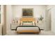 Bright and inviting bedroom, featuring neutral tones and comfortable decor at 3725 Massey Pond Trl, Raleigh, NC 27616