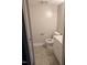 Well-maintained bathroom with a toilet, vanity with a sink, and neutral-colored walls at 500 Umstead Dr # 105D, Chapel Hill, NC 27516