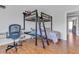 Cozy bedroom with lofted bed and desk area at 505 Redford Place Dr, Rolesville, NC 27571