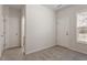 Bedroom with neutral walls and carpeting offers a cozy and versatile space at 650 Ganyard Farm Way # 4, Durham, NC 27703