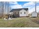 The backyard boasts a screened-in porch, gazebo, and shed at 955 Lynch Rd, Selma, NC 27576
