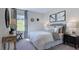 Cozy bedroom with a comfortable bed, decorative pillows, and natural light at 1133 Sun Springs Rd, Wake Forest, NC 27587