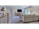 Cozy living room featuring plush carpeting, large windows, and stylish decor elements at 1133 Sun Springs Rd, Wake Forest, NC 27587