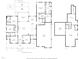 Detailed floor plan showcasing layout with bedrooms, bathrooms, kitchen, garage, attic, decks, and living spaces at 290 Whistlers Cv, Louisburg, NC 27549