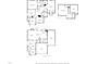Detailed floor plan showcasing the layout of the 3-story home at 307 Sugarberry Ln, Clayton, NC 27527