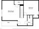 Detailed floor plan showcasing the layout of the attic, media room, bedroom and bath at 307 Sugarberry Ln, Clayton, NC 27527