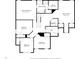 Layout of second floor with bedrooms, bonus room, walk in closet and laundry for privacy and relaxation at 307 Sugarberry Ln, Clayton, NC 27527