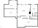 Detailed floor plan showcasing the layout of the basement level, including gym, recreation room and storage at 6829 Palaver Ln, Cary, NC 27519