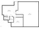 Detailed floor plan showcasing the layout of the attic level, including bedrooms, bathrooms and attic storage at 6829 Palaver Ln, Cary, NC 27519