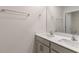 Modern bathroom featuring double vanity sinks and bright natural light at 83 Paper Birch Way, Fuquay Varina, NC 27526
