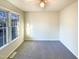 Bedroom with neutral carpet and a window allowing for plenty of natural light at 1125 Field Meadows Dr, Zebulon, NC 27597