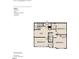 Second floor floorplan with 3 bedrooms, a loft, and attic access at 117 N Stonemill Trl # Homesite 290, Clayton, NC 27520