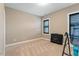Neutral bedroom with carpet and natural light featuring a large black duffel bag at 1354 Briar Chapel Pkwy, Chapel Hill, NC 27516