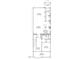 Detailed floor plan of first floor including kitchen, Gathering, dining, foyer, guest, mud room and porch dimensions at 1608 Scales St, Raleigh, NC 27608