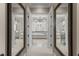 An elegant bathroom features a soaking tub centered between and vanities at 266 Perfect Moment Dr, Durham, NC 27713