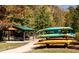 Scenic park with several kayaks ready to be rented for leisurely recreation on the water at 266 Sweetbay Tree Dr, Wendell, NC 27591