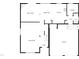 First-floor floorplan showcasing the living room, Gathering room, dining area, kitchen, and garage at 4 Birkdale Ct, Durham, NC 27713