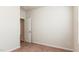 Neutral bedroom with carpeted floor and white door and trim at 504 Rhino Bnd, Oxford, NC 27565