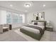 Cozy bedroom featuring neutral tones, plush carpeting, and lots of natural light at 505 Providence Springs Ln, Fuquay Varina, NC 27526