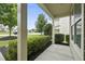 Covered front porch entry to the home at 622 Lone Pine Loop, Fuquay Varina, NC 27526