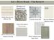 Sample materials used include subway tile, carpet, quartz countertops, organic flooring, and alabaster paint at 6312 River Rd, Fuquay Varina, NC 27526
