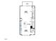 First floor floorplan highlighting an open kitchen, dining, and living room layout for modern living at 10010 Secluded Garden Drive Rd # 183, Apex, NC 27523