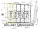 Detailed lot plan showcasing property lines, setbacks, and dimensions for a new home development at 10010 Secluded Garden Drive Rd # 183, Apex, NC 27523