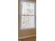 A close up of a window with blinds at 106 Weatherstone Dr # B, Chapel Hill, NC 27514