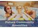 Photo showcasing families enjoying the future community pool with water slide and lounge areas at 112 Pisgah St, Sanford, NC 27330