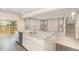 Kitchen with an island, stainless steel appliances, and an open layout at 121 Mason Oaks Dr, Wake Forest, NC 27587
