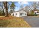 Detached garage with lots of space and a basketball court at 1837 Shamrock Dr, Burlington, NC 27215