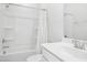 Bathroom featuring a shower-tub combo with white fixtures at 26 Stone Bridge Xing, Chapel Hill, NC 27517